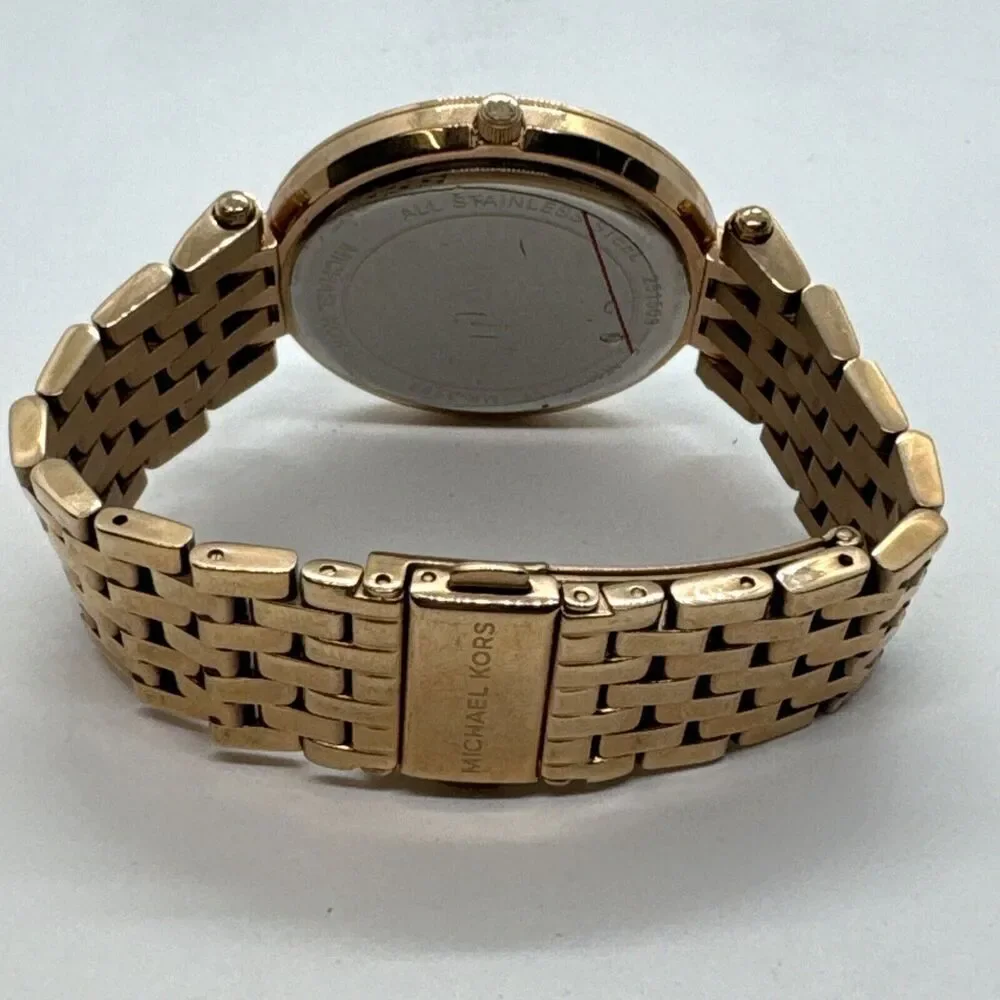 Michael Kors Darci MK3192 Women Rose Gold Analog Dial Quartz Wrist Watch JNA392